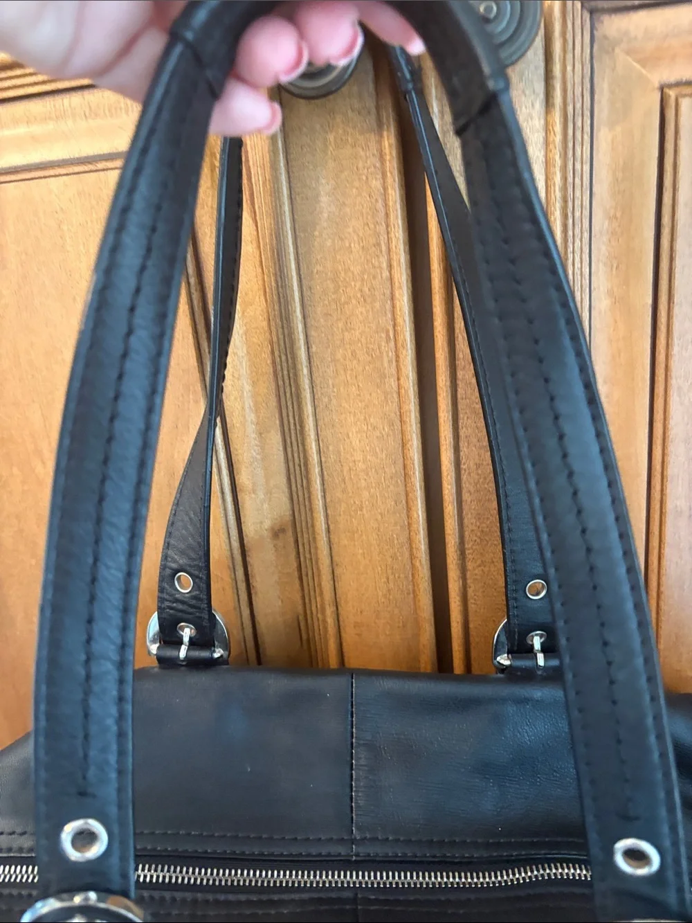 Vintage 2001 Coach All-Leather Tote Bag 🖤